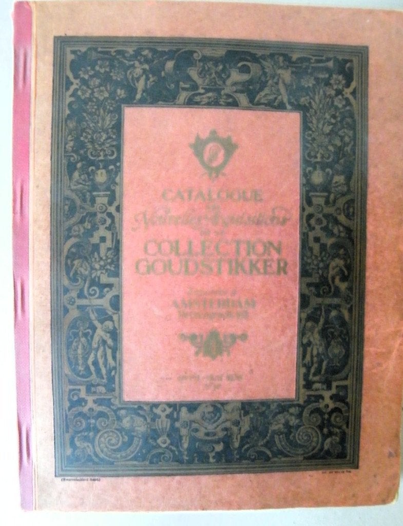 Catalogue Collection Goudstikker 1930, Ophalen of Verzenden, Gelezen, Schilder- en Tekenkunst