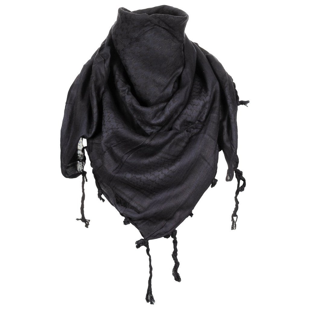 MFH - Shemagh / Arafat / PLO Sjaal - Zwart - Nieuw, Ophalen of Verzenden, Landmacht, Nederland, Kleding of Schoenen