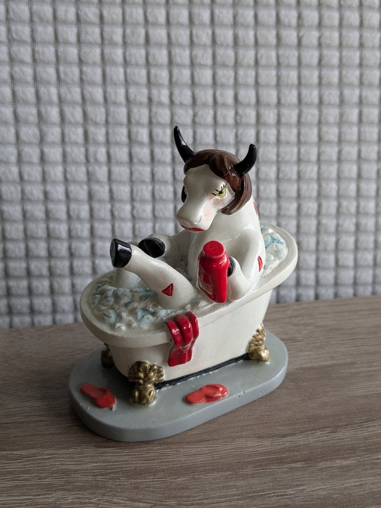 Cow parade Pin-up Cow Klein, Ophalen of Verzenden, Zo goed als nieuw, Dier