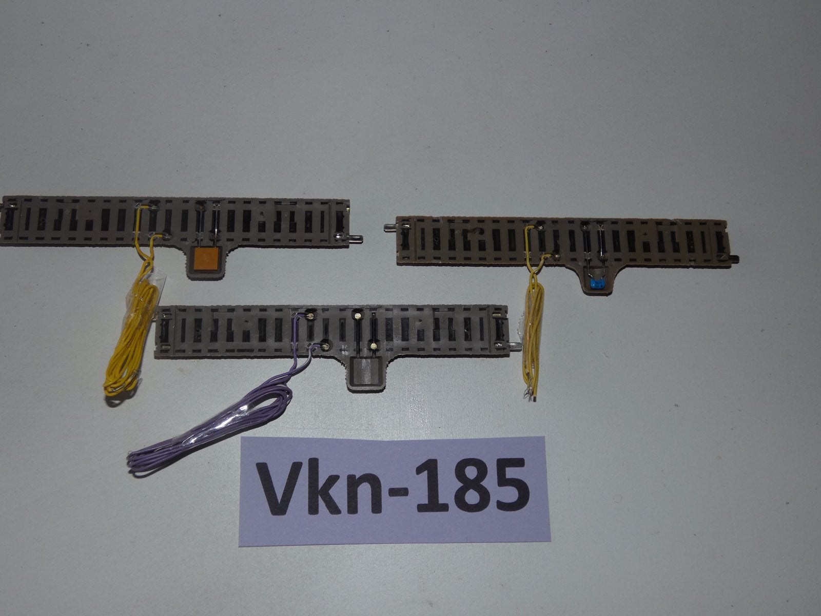 Vk-185 N Spoor Aansluitrails 9101-2 Fleischmann Piccolo DB, Gebruikt, Gelijkstroom, Fleischmann, Rails