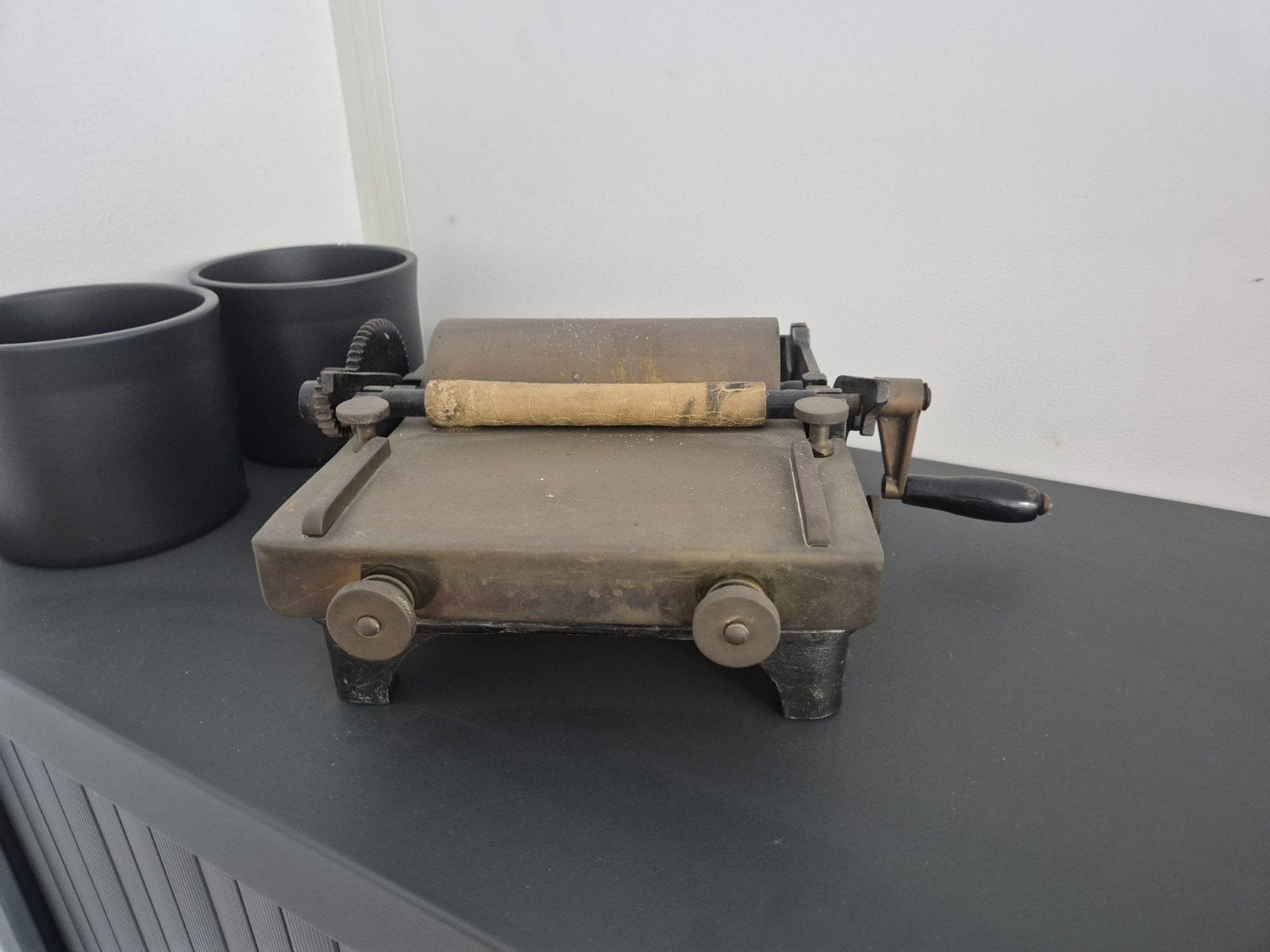 Spiritus duplicateer, stensel machine. Ophalen Alblasserdam, Antiek en Kunst, Ophalen