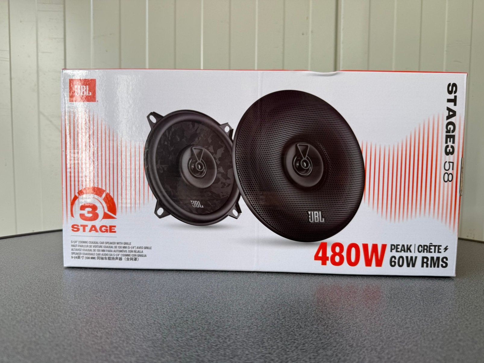 JBL Stage 3 58 Autospeakers 13 cm 480w, Auto diversen, Ophalen of Verzenden, Zo goed als nieuw