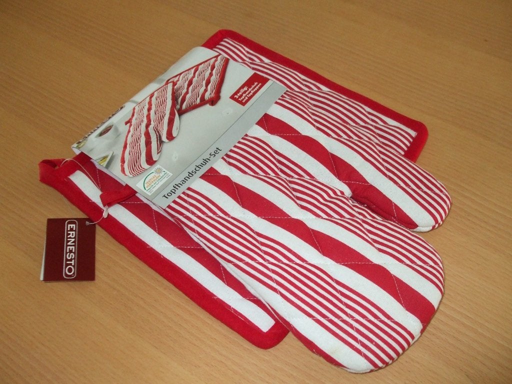 Te koop set pannenlap/ovenwant.(nieuw)., Ophalen of Verzenden, Nieuw, Overige materialen, Overige typen