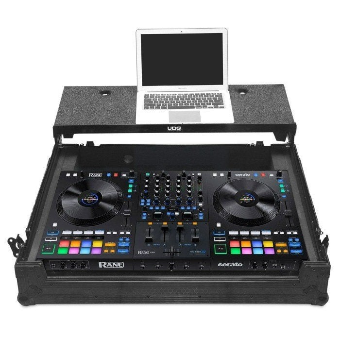 UDG U91083BL Ultimate Flight Case Black Plus voor Rane Four, ., Nieuw, ., Flightcase