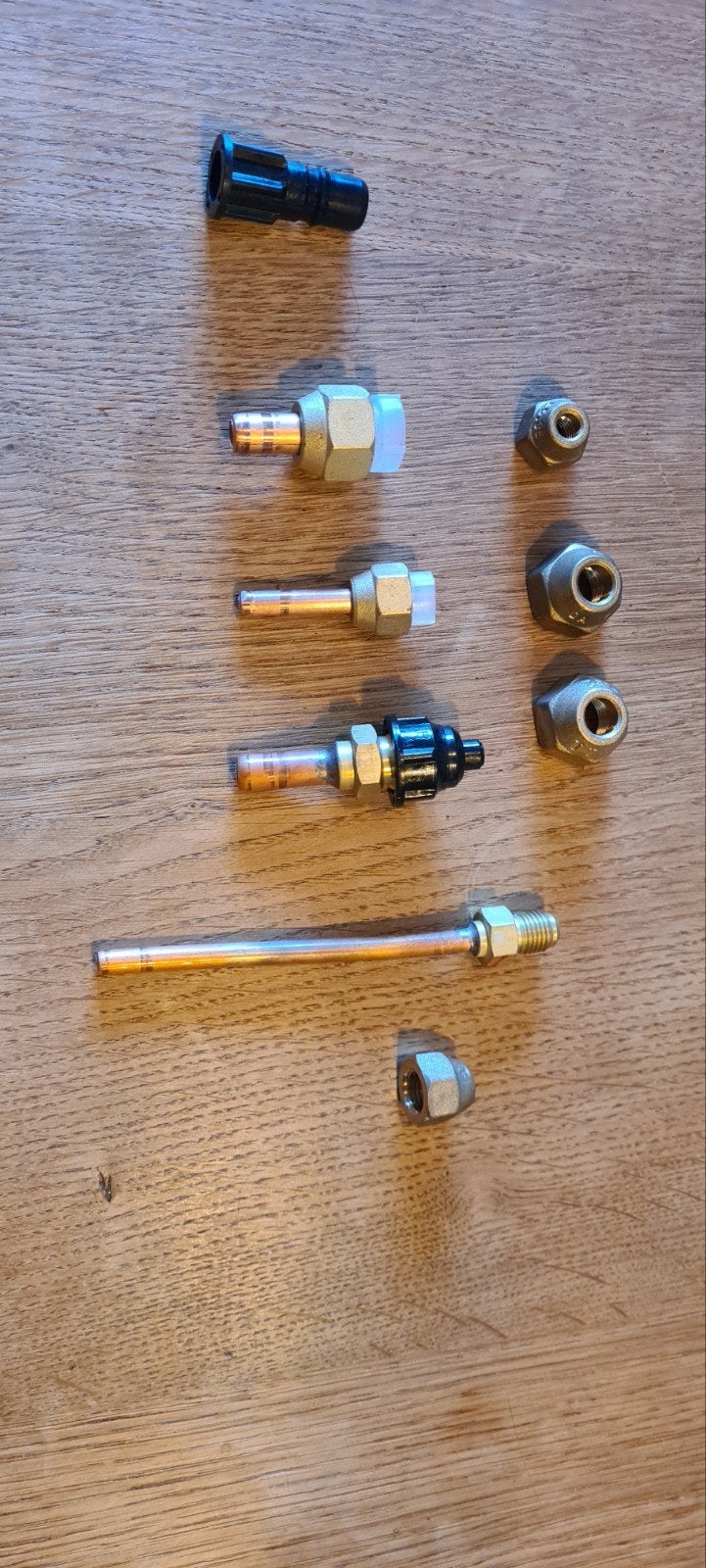 Diverse koperen en messing fittingen en koppelingen, Doe-het-zelf en Verbouw, Ophalen, Gebruikt, Koper, Overige typen