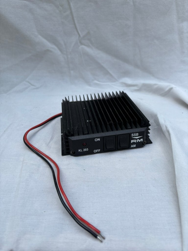 RM Italy KL203 Lineair – 100W AM/FM & 200W SSB Versterker, Ophalen, Gebruikt, Zender