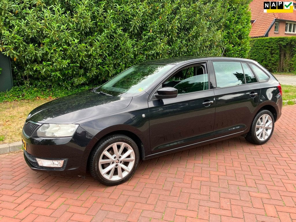 Skoda Rapid Spaceback 1.2 TSI Greentech Ambition Businesslin, Auto's, Skoda, Bedrijf, Te koop, Rapid, ABS, Airbags, Airconditioning