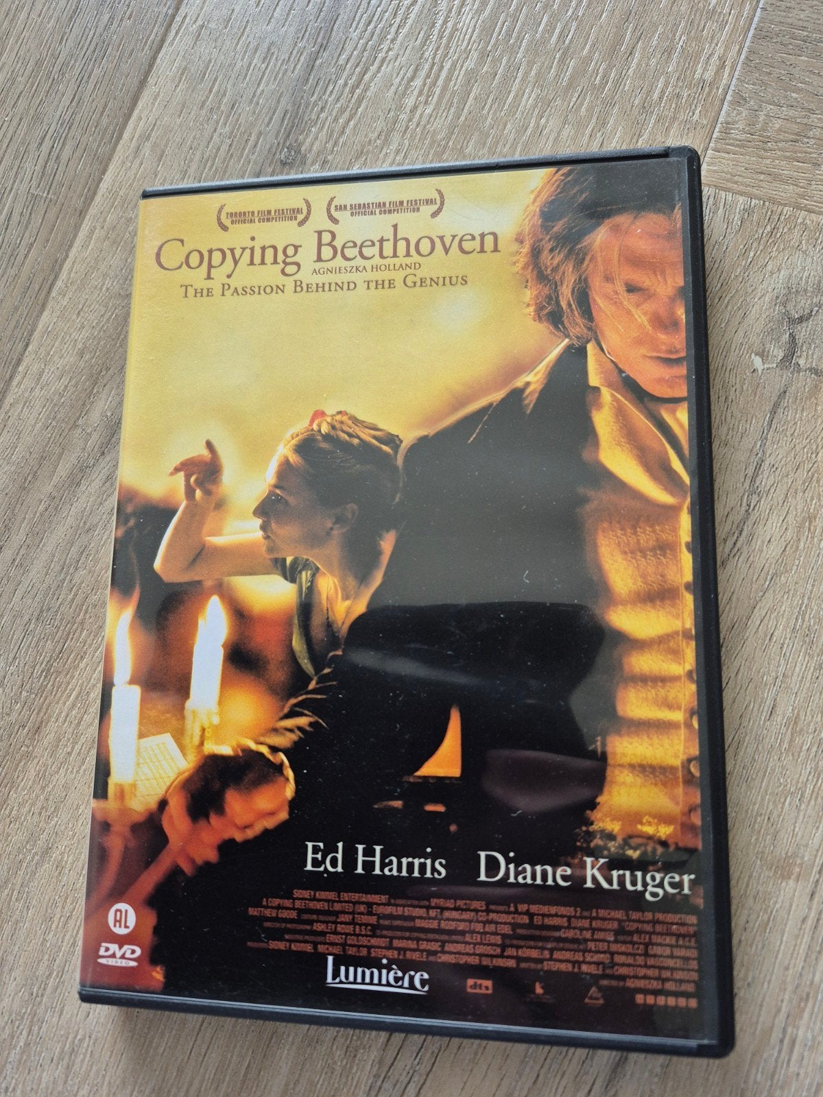 Dvd copying Beethoven lumiere, Ophalen of Verzenden, Waargebeurd drama