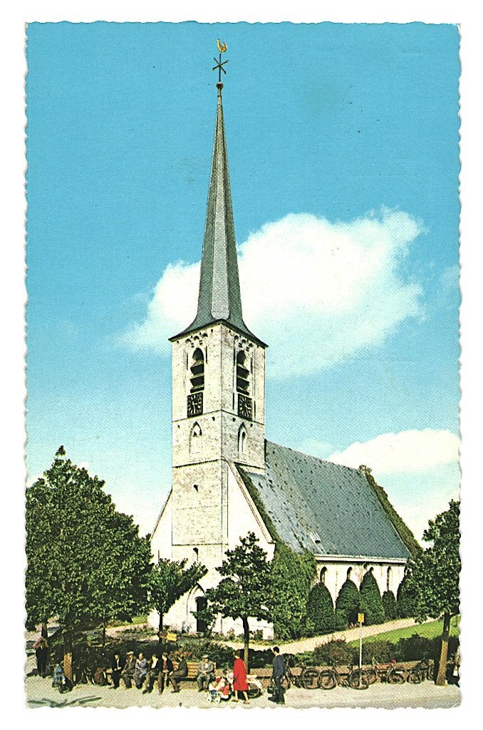 984439	Noordwijkerhout	t Witte Kerkje	1965 ZH	Gelopen, Ophalen of Verzenden, 1960 tot 1980, Gelopen, Zuid-Holland