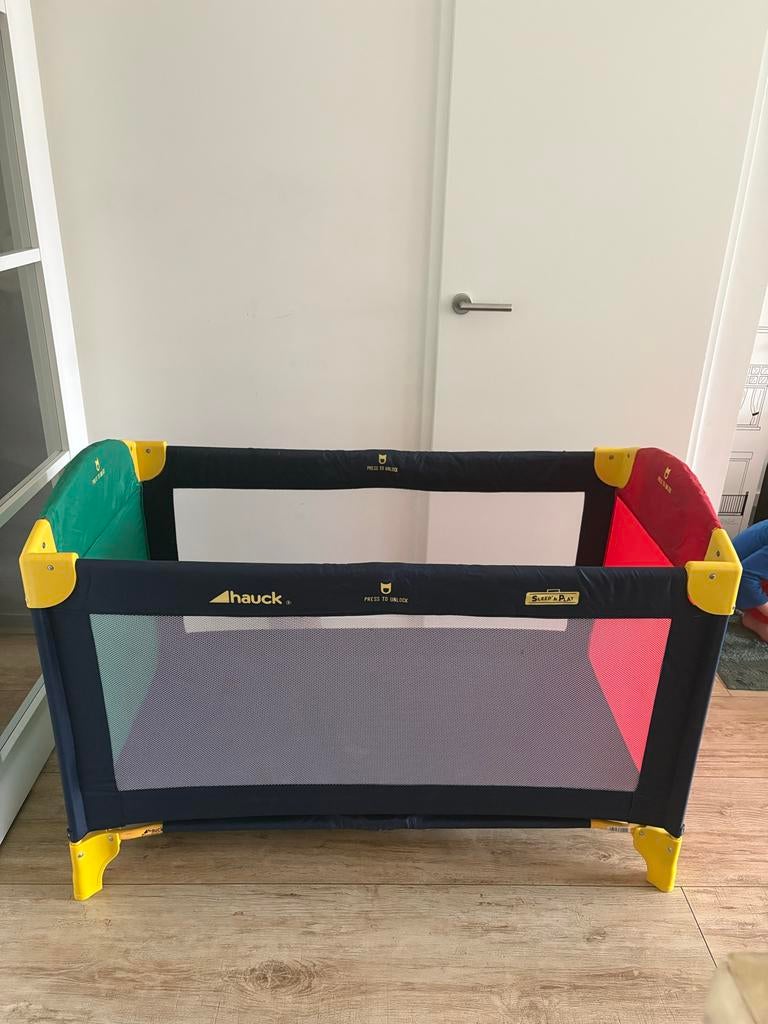 Hauck Sleep N Play Reisbed - campingbedje, Ophalen of Verzenden, Zo goed als nieuw