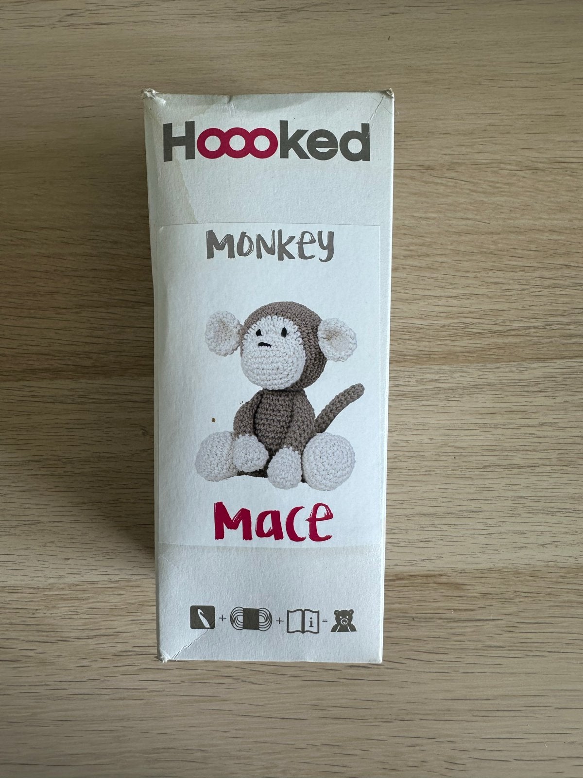 Hoooked Monkey Mace Haakpakket - Nieuw, Ophalen, Nieuw, Haken, Wol of Garen