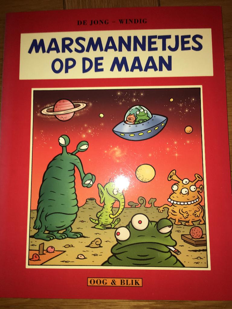 Marsmannetjes op de maan - Heinz 22 de jong en windig NIEUW, Eén stripboek, Ophalen of Verzenden, Nieuw