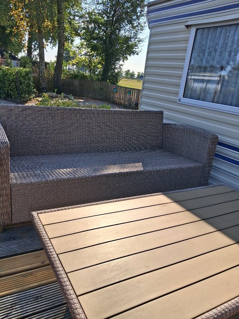 Lounge dinning set, Ophalen, 5 zitplaatsen, Gebruikt, Bank