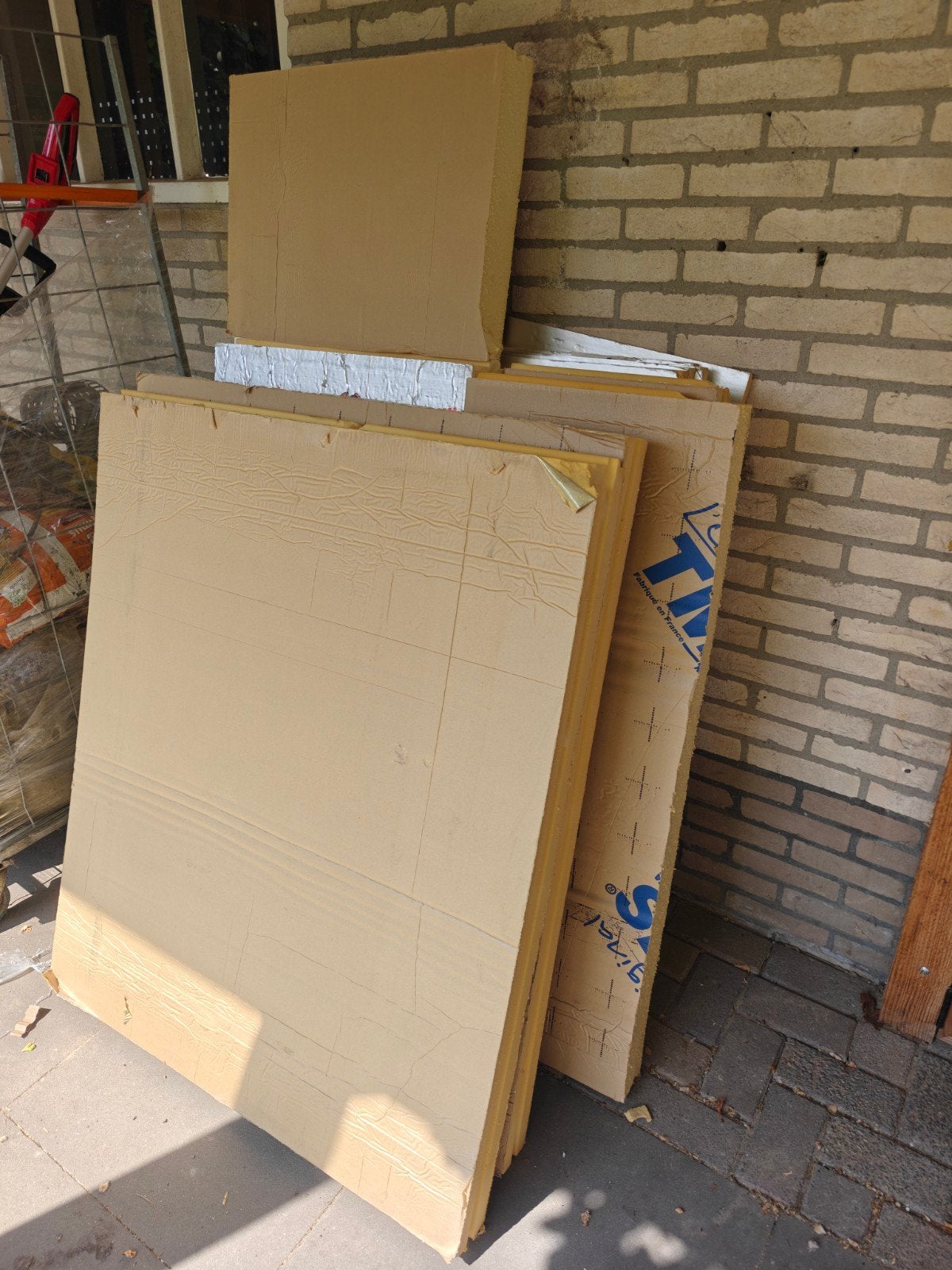 Restpartij PIR isolatieplaten - Prima staat, Ophalen, Hardschuim (Pir), 15 m² of meer, Dakisolatie