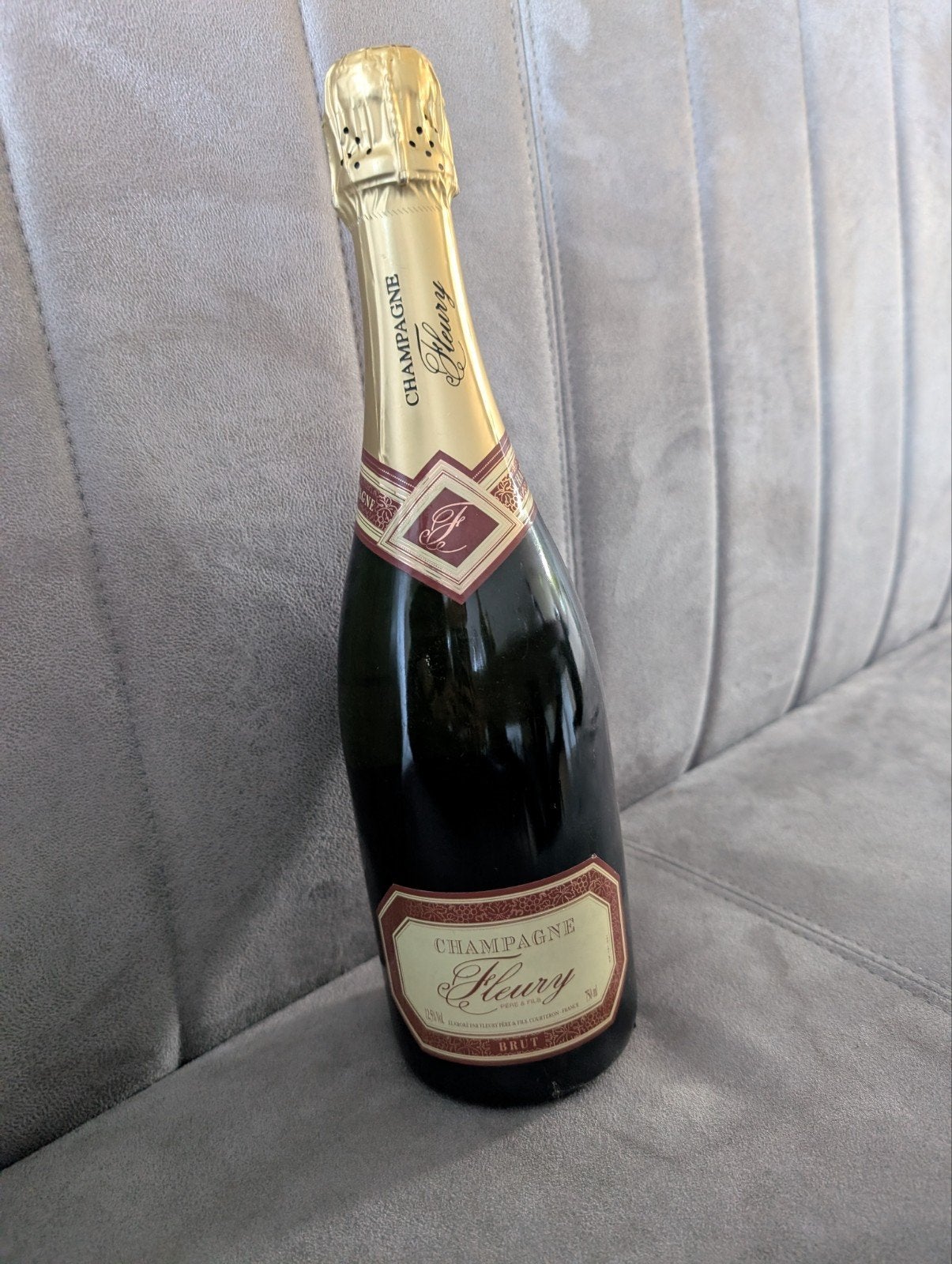 Champagne Fleury Brut, Ophalen, Nieuw, Frankrijk, Champagne