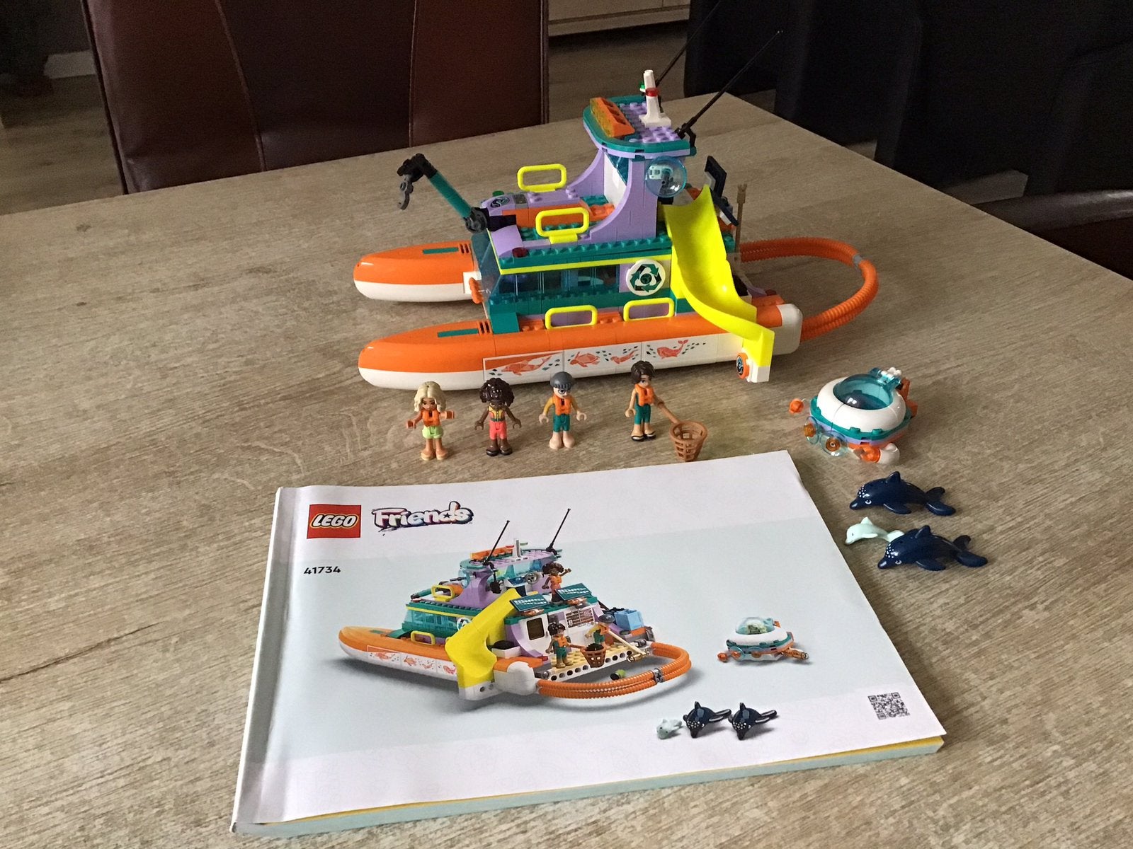 Lego friends 41734 Reddingsboot op zee 41734, Ophalen of Verzenden, Zo goed als nieuw