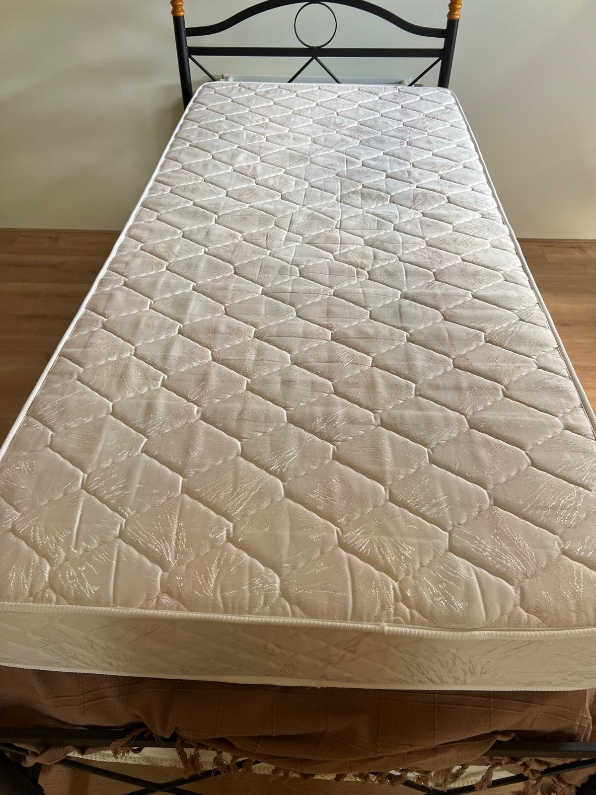 Eenpersoons polyethermatras 90x200 cm, Ophalen, Gebruikt, 90 cm, Eenpersoons