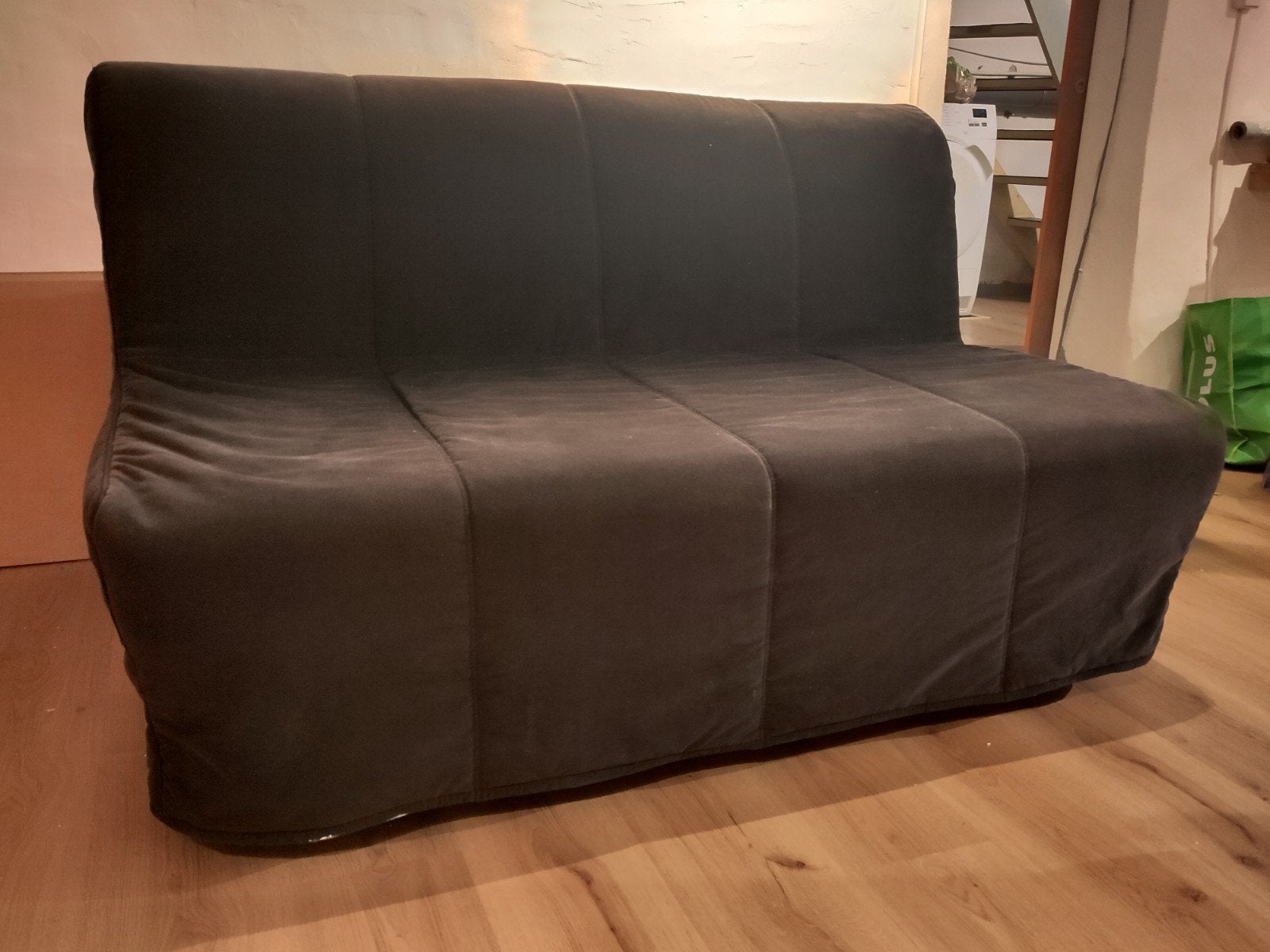 Slaapbank Ikea - Nog goed voor een nieuwe ronde, Ophalen, Gebruikt, Bruin, Tweepersoons