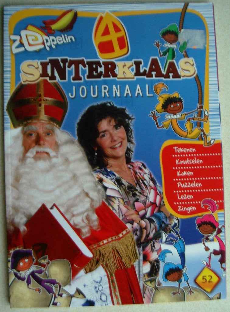 sinterklaasjournaal kleur spel knutselboek € 3,50, Ophalen of Verzenden, Nieuw