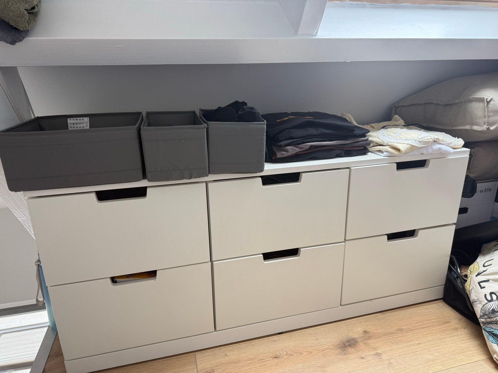 IKEA Nordli ladekast 120x54 cm met 6 lades, Ophalen, Gebruikt, 100 tot 150 cm, 5 laden of meer