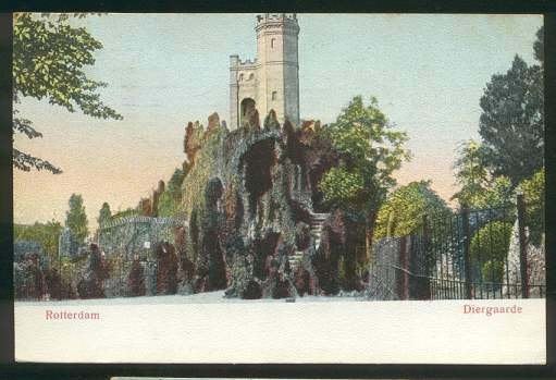 Rotterdam - Diergaarde - Blijdorp, Ophalen of Verzenden, Voor 1920, Gelopen, Zuid-Holland
