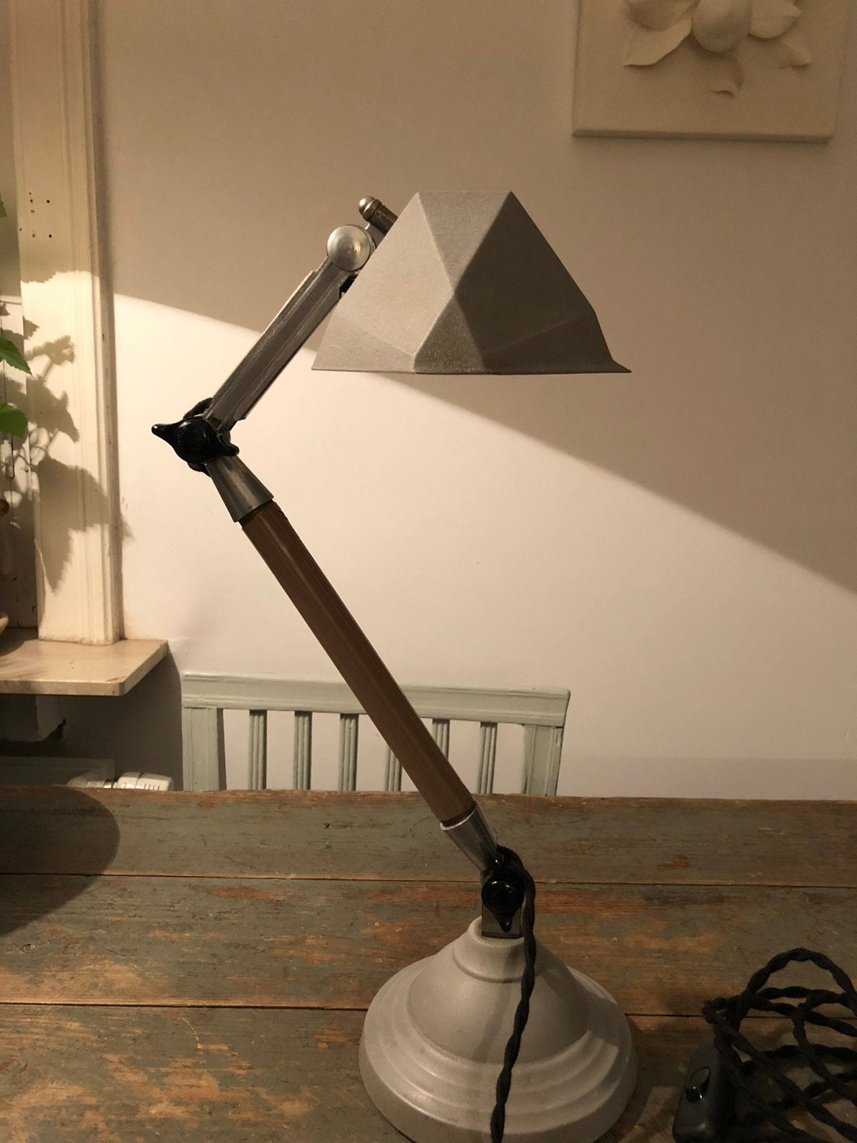 VINTAGE LAMP BUREAULAMP, Ophalen of Verzenden