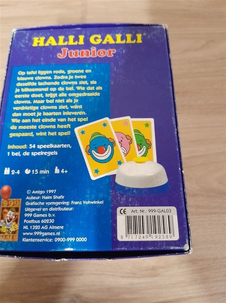 Halli Galli junior - 999 games - s3938, Verzenden, Zo goed als nieuw