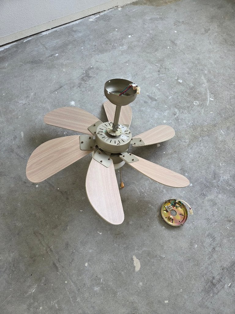 Plafond ventilator, Ophalen, Gebruikt, Plafondventilator