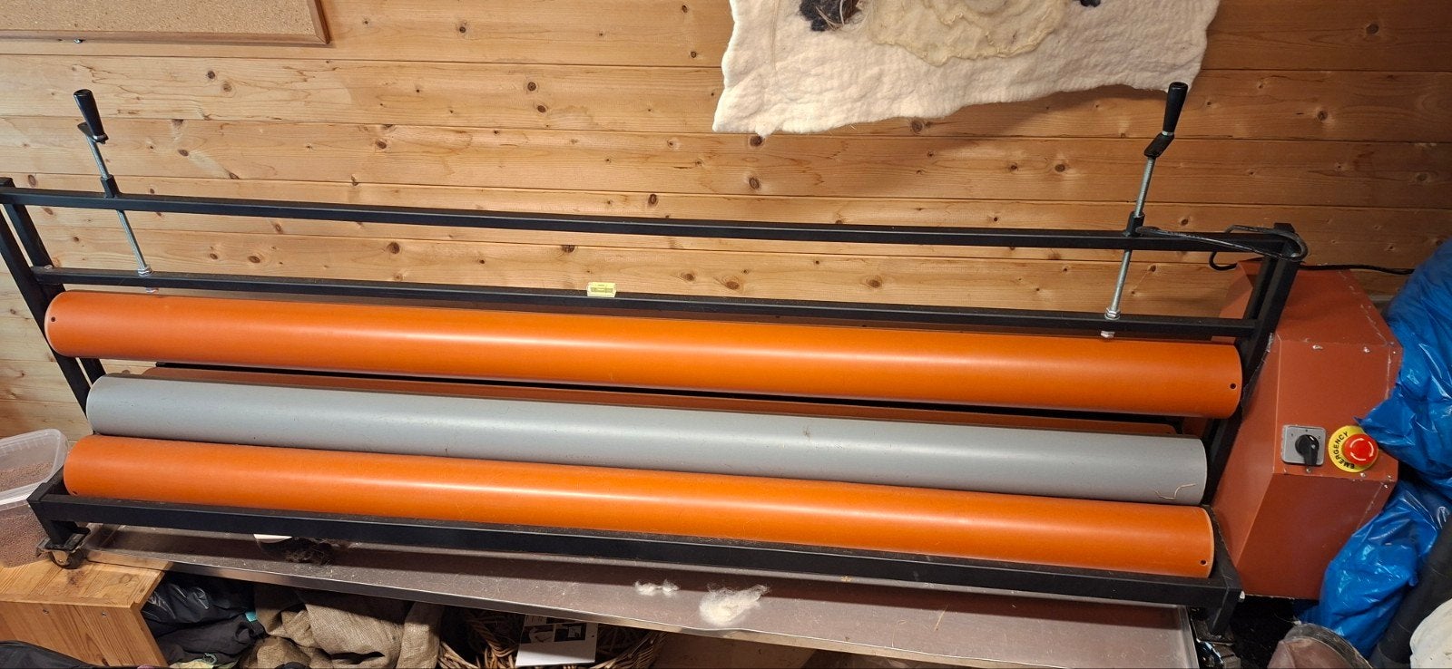 Nat vilt wol machine, Ophalen, Zo goed als nieuw, Overige typen, Minder dan 2 meter