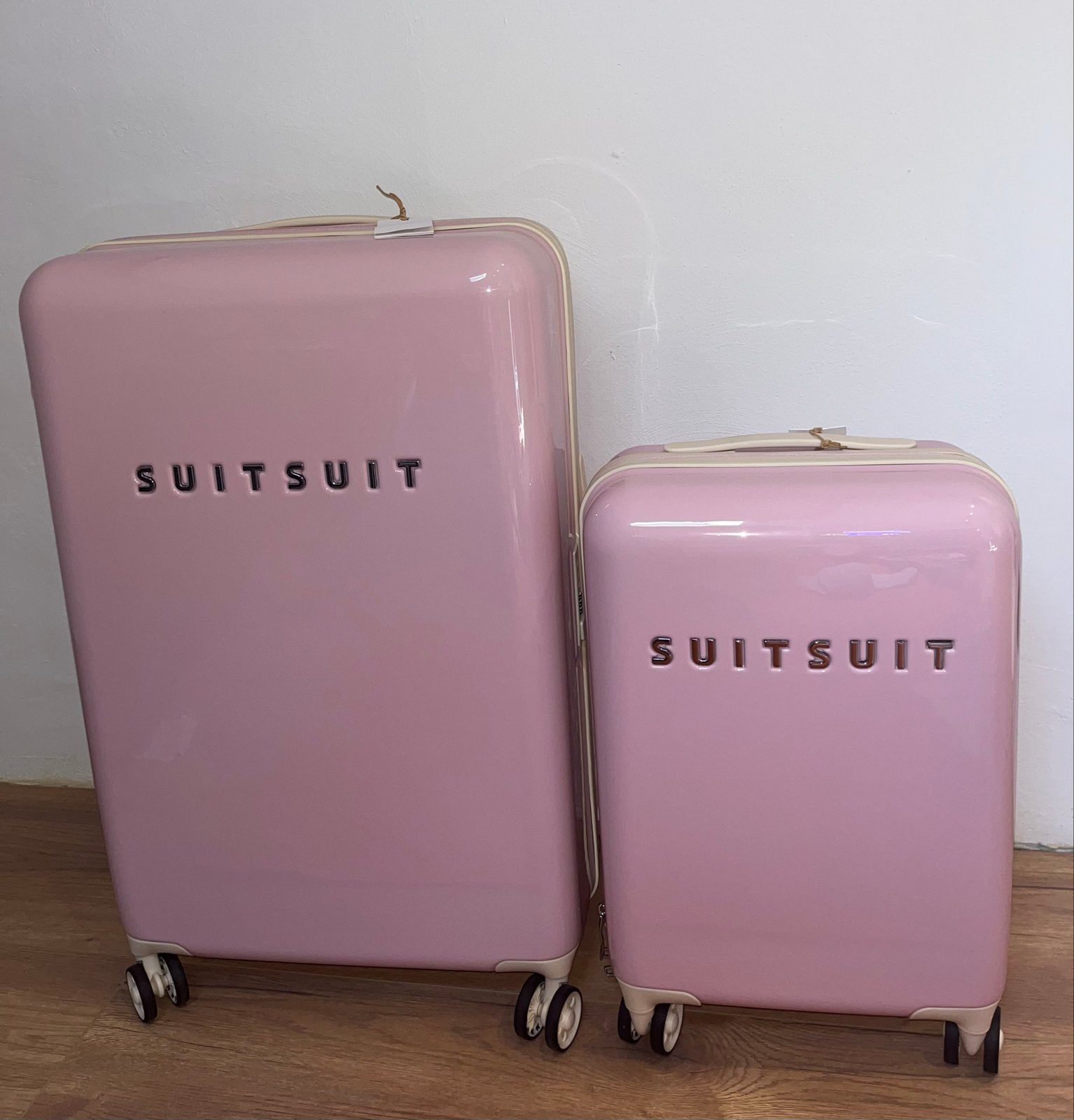 SUITSUIT Fabulous Fifties Koffer Set - Roze (Nieuw), Ophalen, Nieuw, Uitschuifbare handgreep