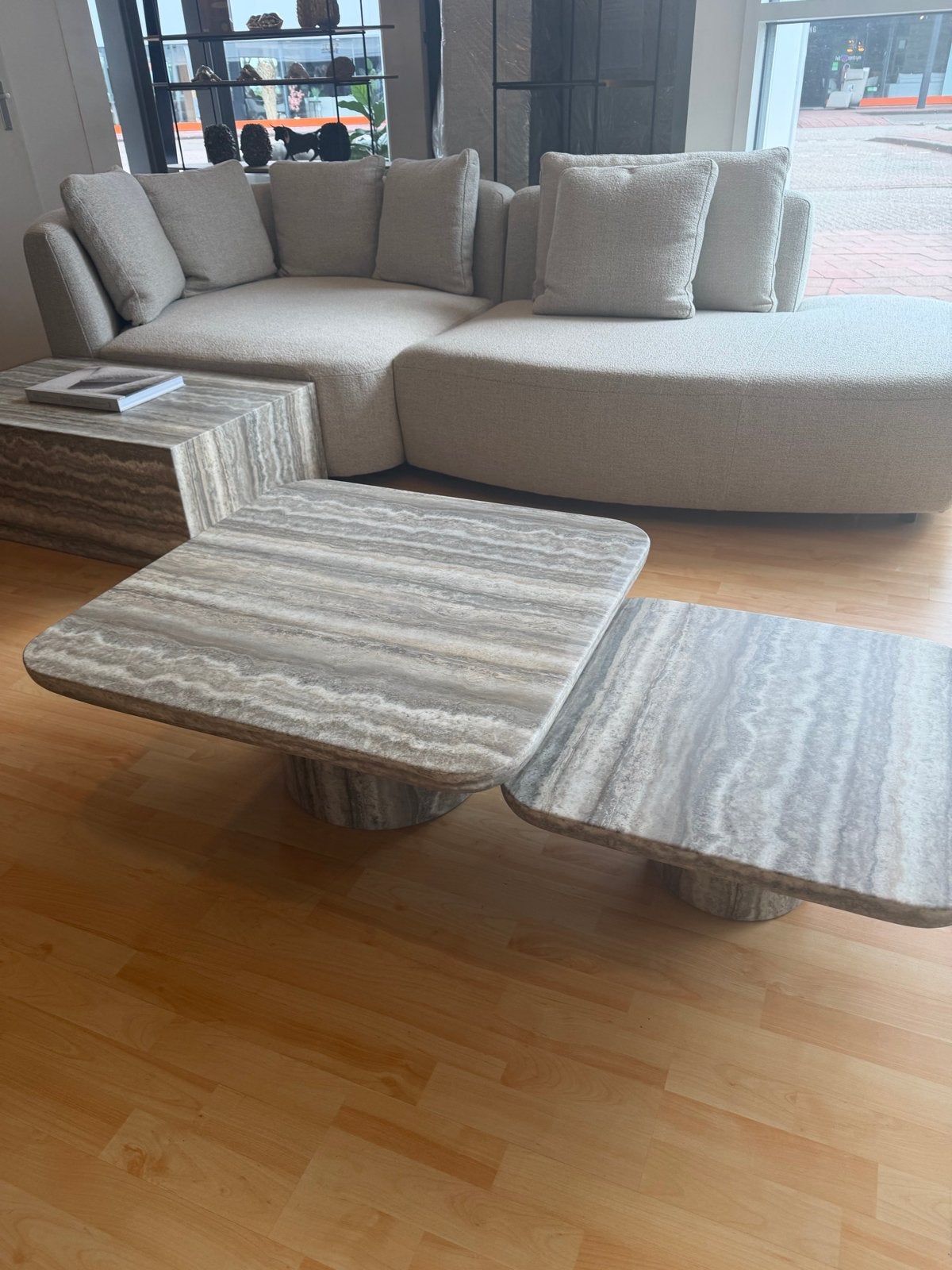 Richmond Salontafel Dulce Grijs - Nu voor €799, Ophalen, Overige materialen, 50 tot 100 cm, 100 tot 150 cm