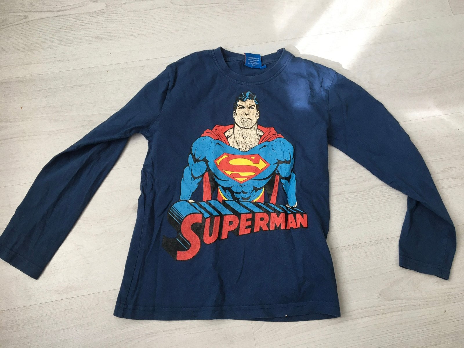 Superman shirt maat 116, Ophalen, Gebruikt, Jongen, Shirt of Longsleeve