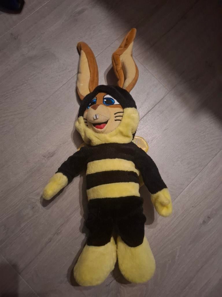 Knuffel koos Konijn in Bijenpak - Zacht en Speels, Ophalen, Nieuw, Konijn