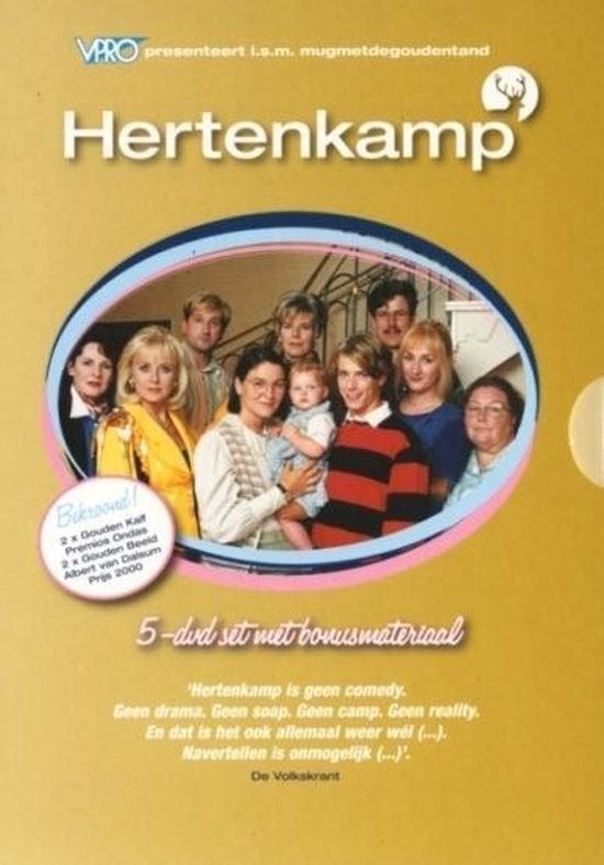 Hertenkamp dvd door Mug met de gouden tand, Gebruikt, Inclusief doosje, Alle leeftijden, Komedie