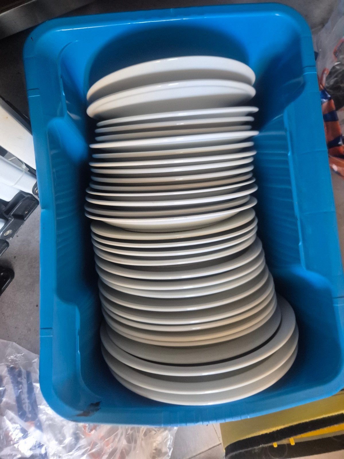 Set van 60 Maastricht Holland borden, Ophalen, Zo goed als nieuw, Overige stijlen, Bord(en)