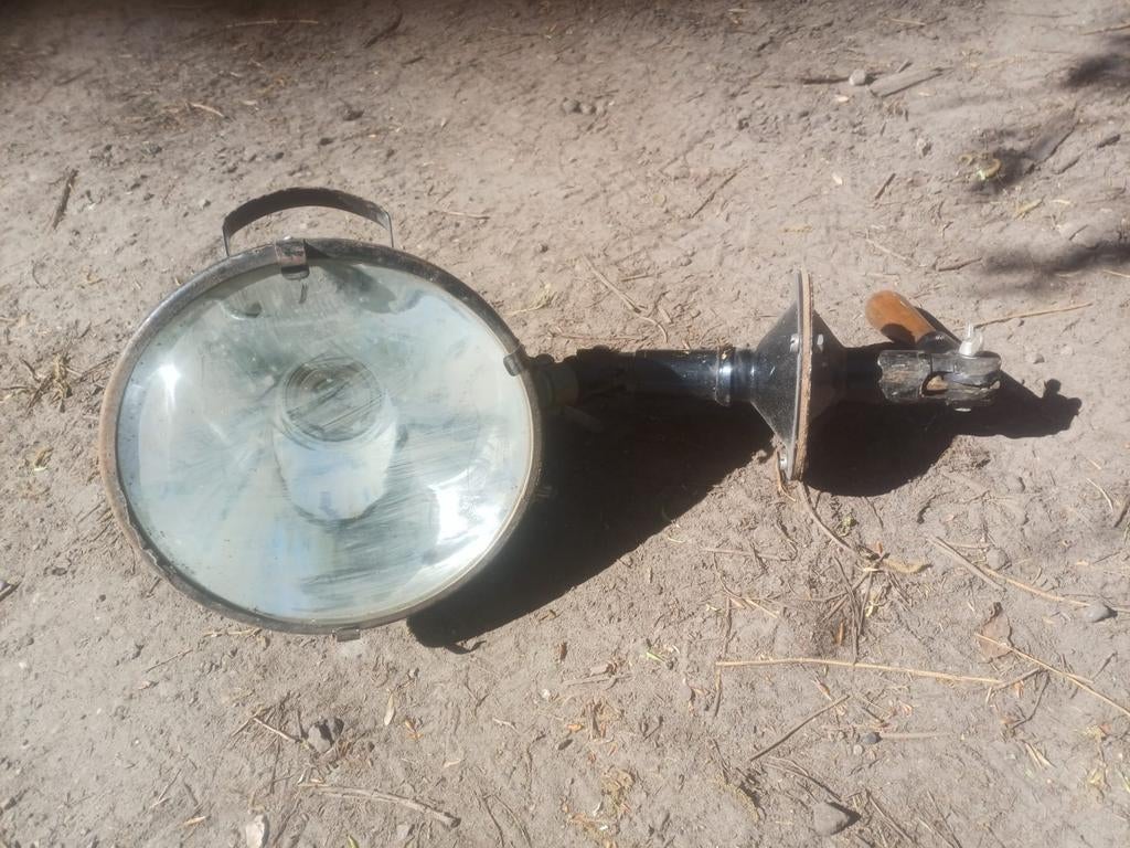 Vintage sleepboot schijnwerper 60x30, Ophalen of Verzenden