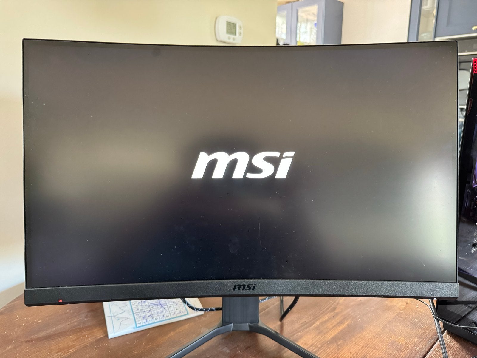 MSI Optix MAG272CQR Curved Gaming Monitor, Curved, VA, Zo goed als nieuw, 1 tot 2 ms