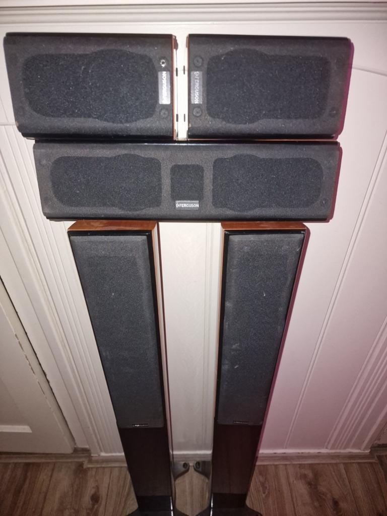 Ferguson Dreamtower- 100,101,102.  5.0 Surround Set, Audio, Tv en Foto, Luidsprekers, Ophalen, Gebruikt, Overige merken