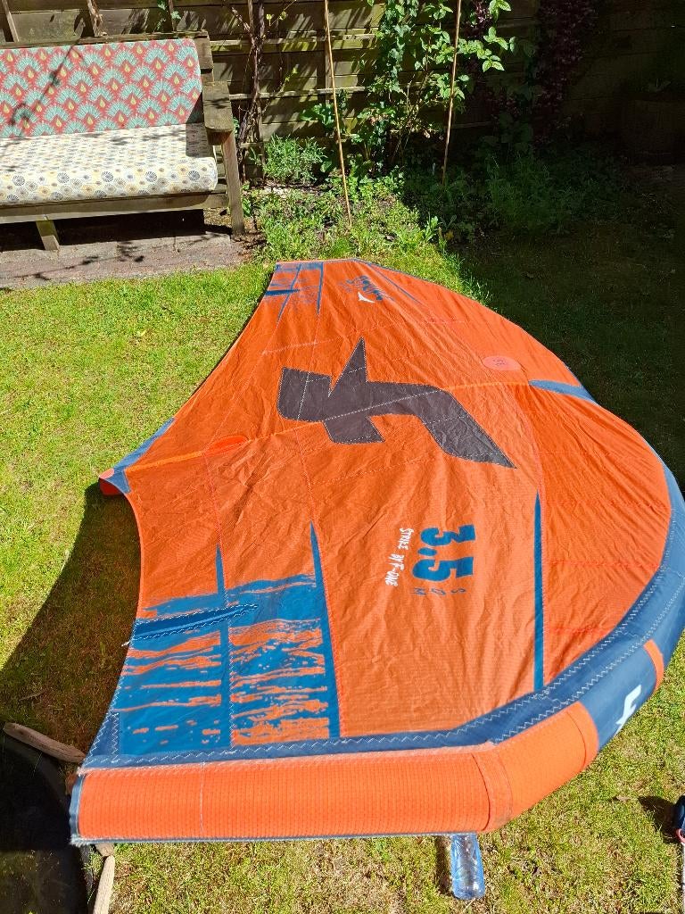 Wing 3,5 mtr F-One Strike, Watersport en Boten, Ophalen of Verzenden, Gebruikt, Wingsurf-wing