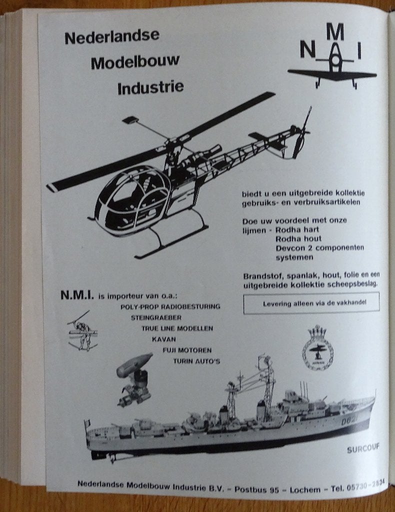 De Modelbouwer, jaargangen 1978 en 1982, Ophalen of Verzenden, Gebruikt