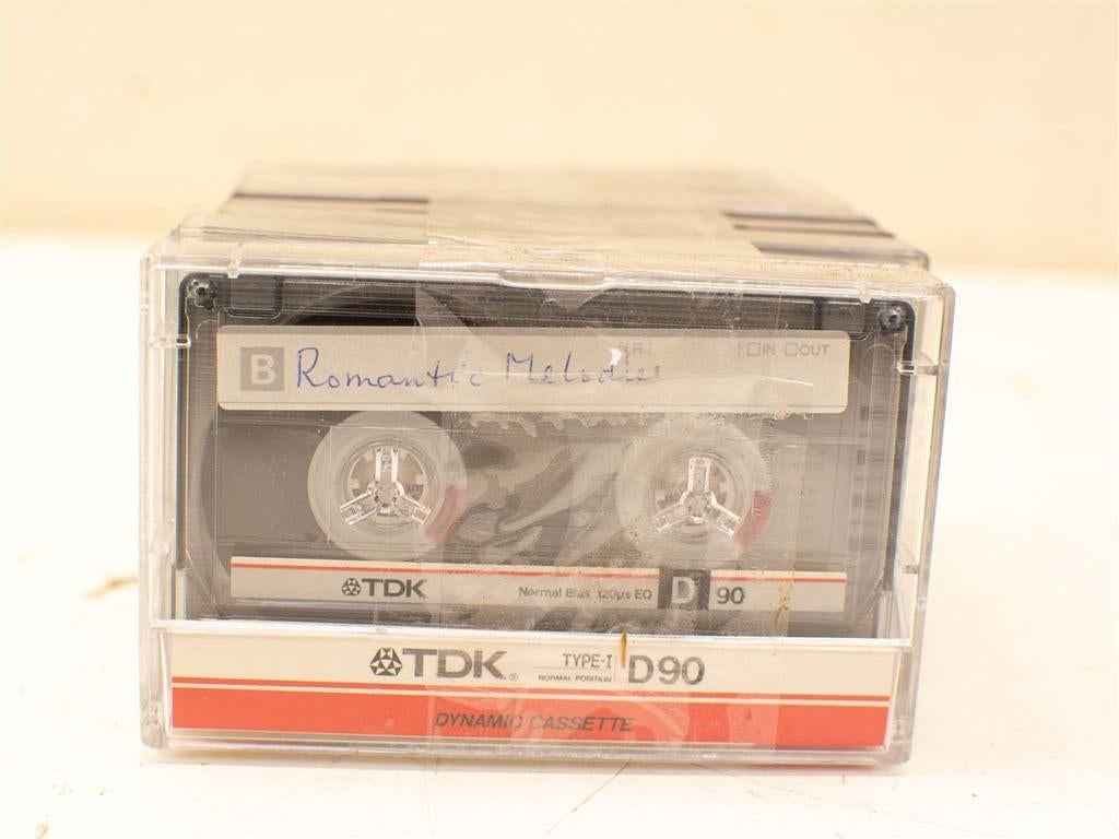 8 TDK cassettebandjes 37015, Cd's en Dvd's, Cassettebandjes, Ophalen of Verzenden, Gebruikt, Overige genres, 1 bandje