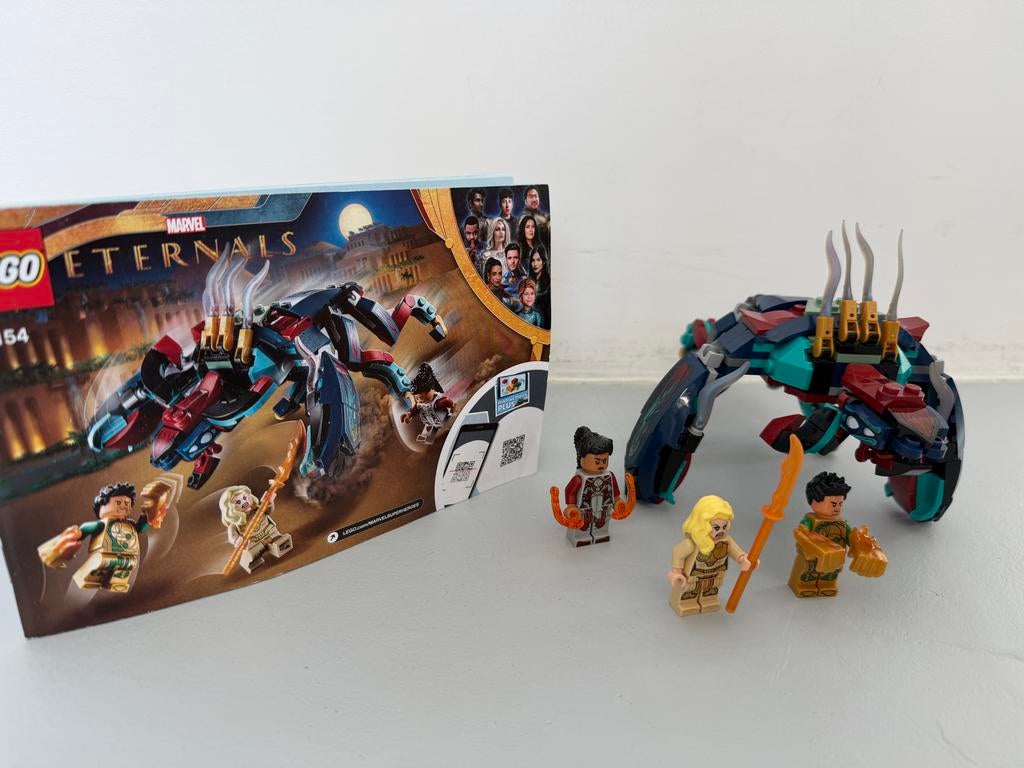 Lego 76154 Marvel Eternals Deviant Ambush, Gebruikt, Marvel, Lego, Ophalen of Verzenden