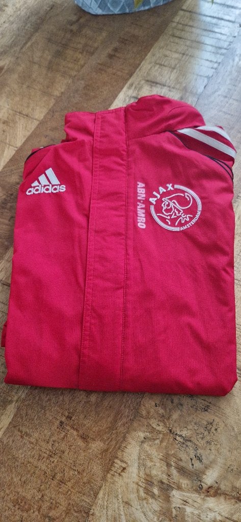 Adidas/Ajax regenjas origineel 2007, Maat XL, Ophalen of Verzenden, Zo goed als nieuw, Overige typen