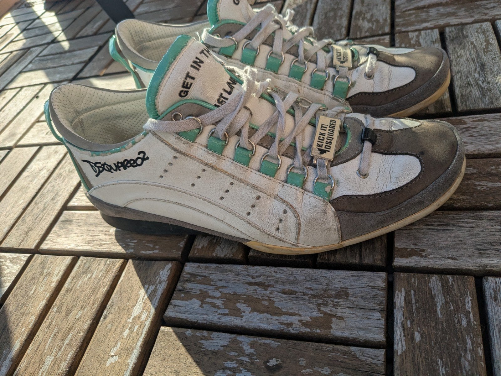 Dsquared2 sneakers - Stijlvolle en comfortabele schoenen, Kleding | Heren, Overige kleuren, Dsquared2, Ophalen of Verzenden, Sneakers of Gympen