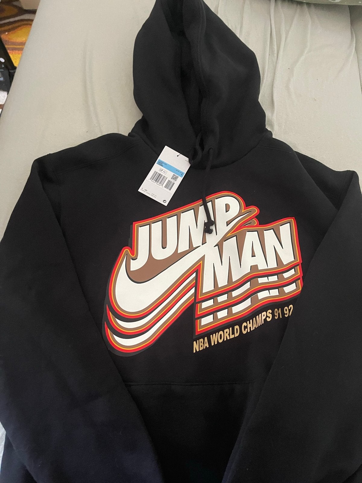 Nike Jordan Jumpman Hoodie NBA World Champs 91 92 - Nieuw, Ophalen of Verzenden, Nieuw