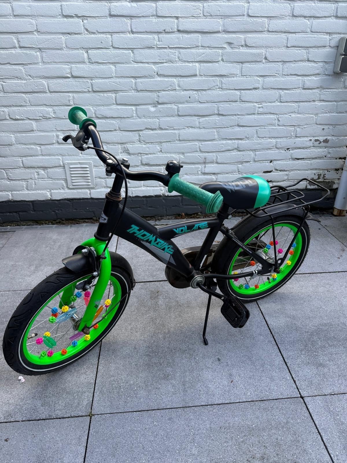 Volare Thombike kinderfiets 16 inch, Ophalen of Verzenden, Gebruikt, Terugtraprem, 16 tot 20 inch