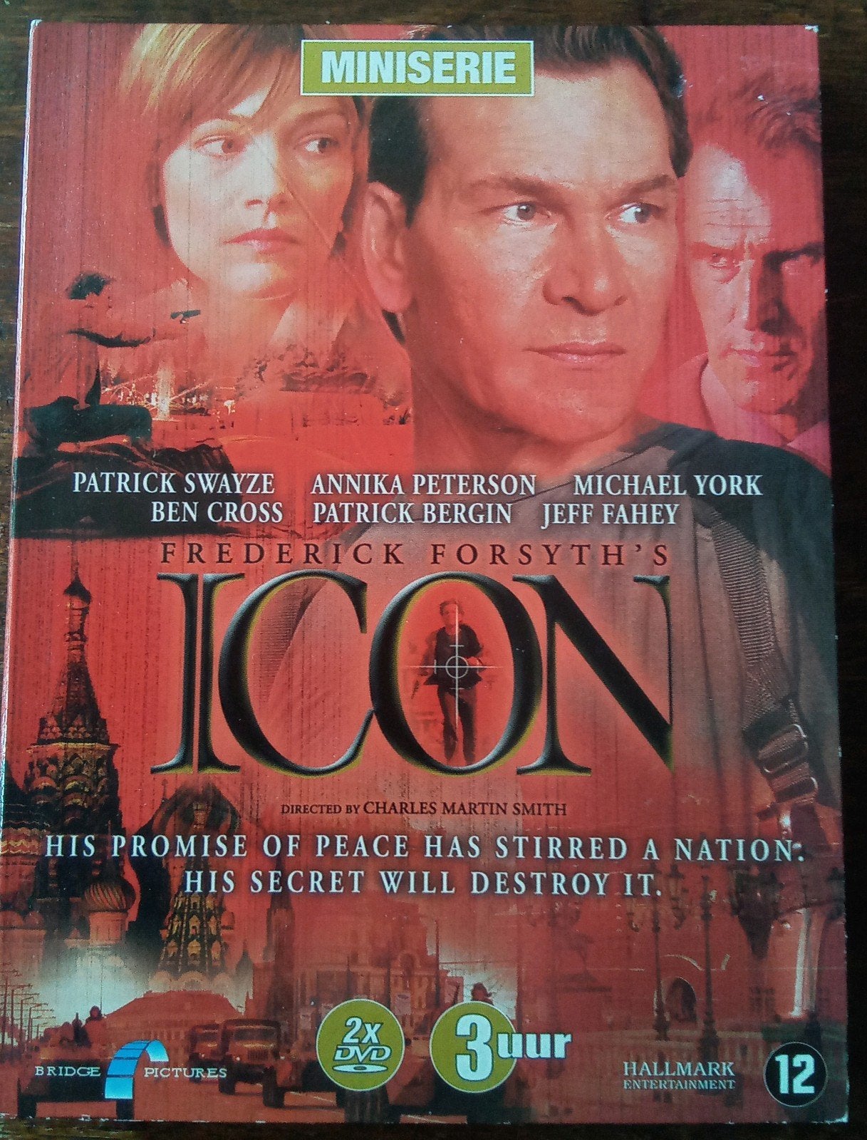 Frederick Forsyth's Icon - Miniserie DVD (Patrick Swayze), Vanaf 12 jaar, Ophalen of Verzenden, Zo goed als nieuw, Actie en Avontuur