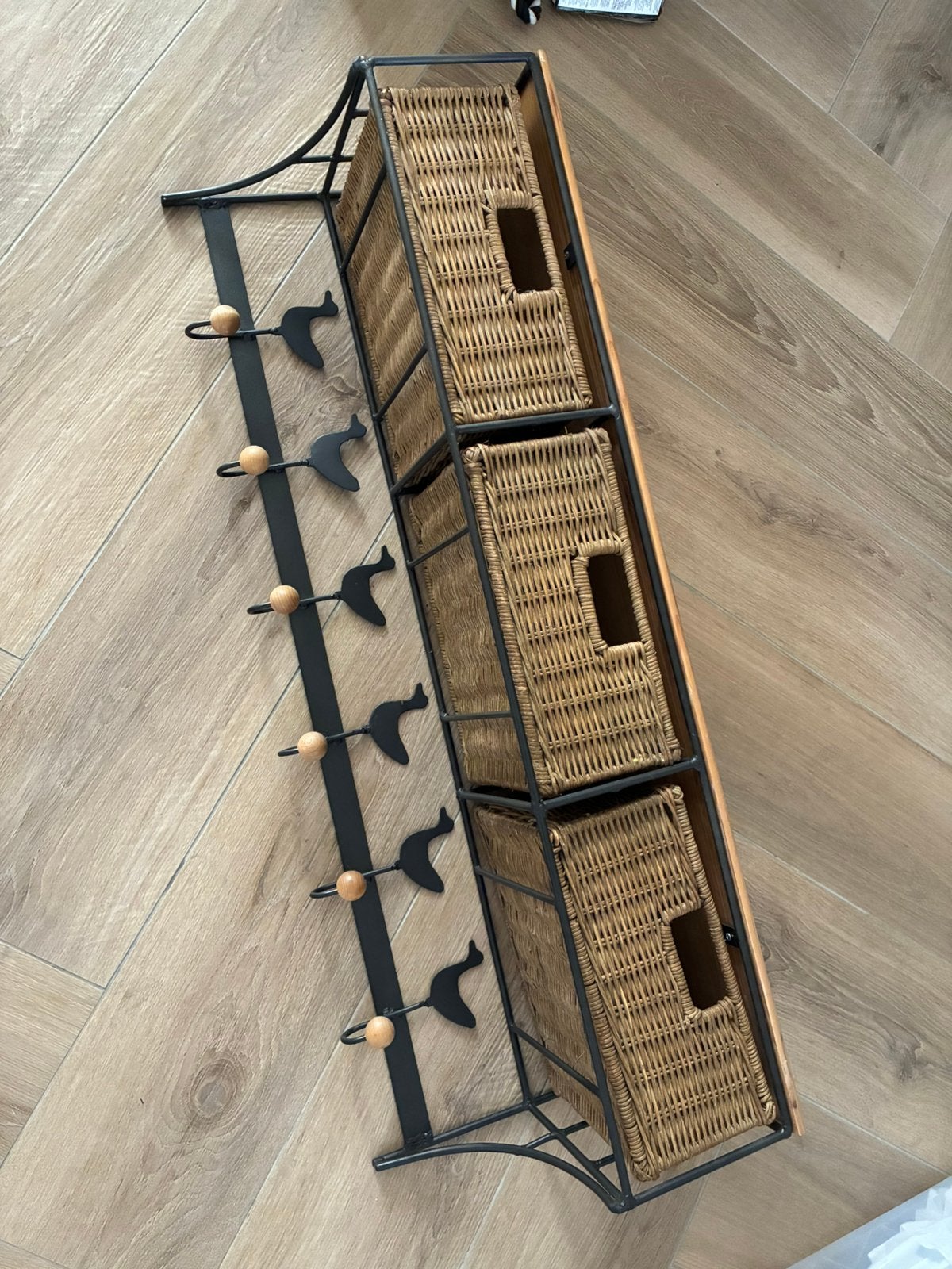 Kapstok, Huis en Inrichting, Woonaccessoires | Kapstokken, Gebruikt, Minder dan 100 cm, Hout, Ophalen