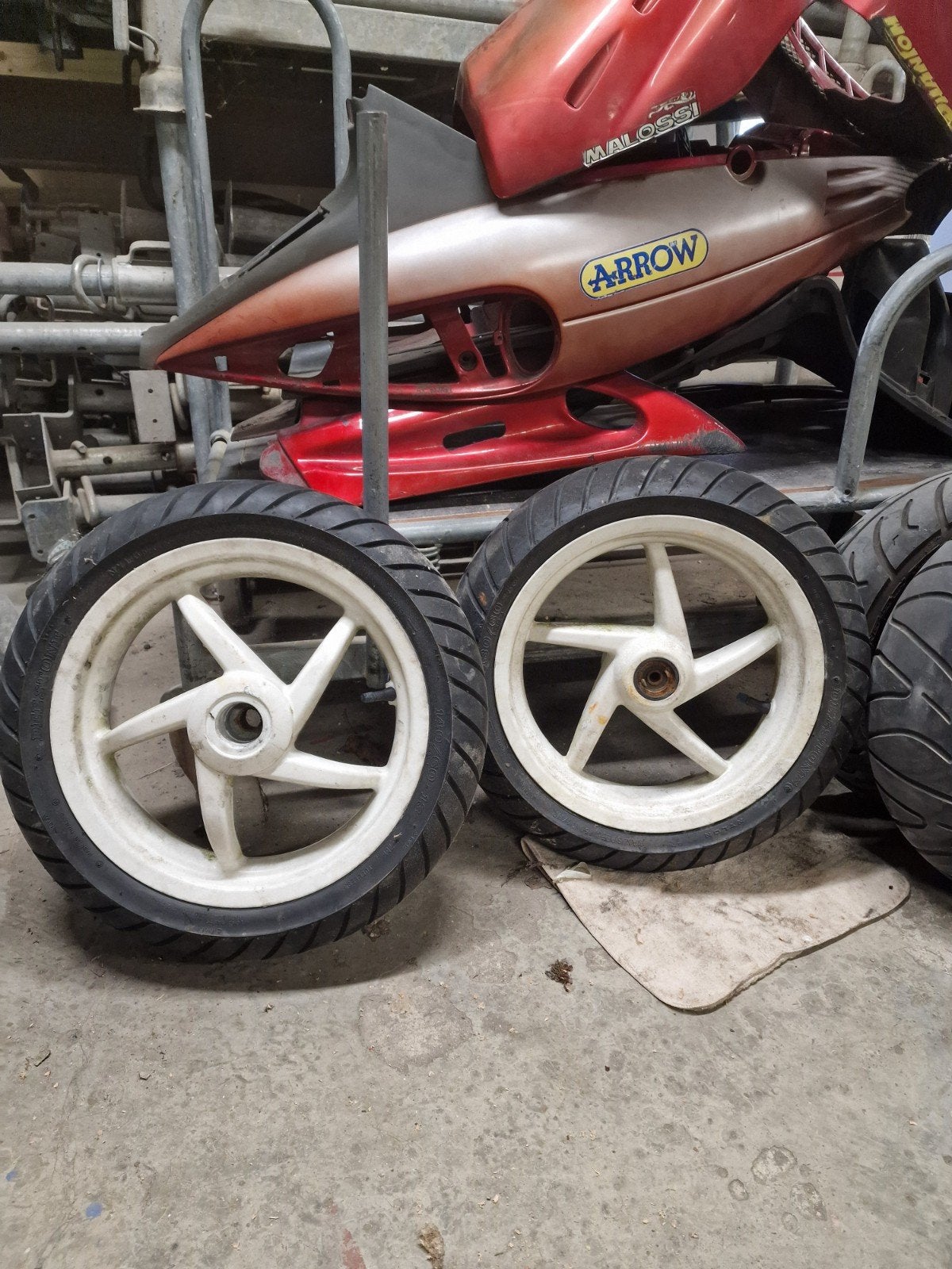 aprilia sr 50 velgen, piaggio, Ophalen of Verzenden