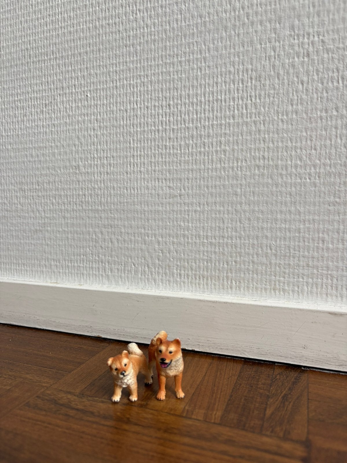 Shiba Ini setje van Schleich dieren, Ophalen of Verzenden, Zo goed als nieuw